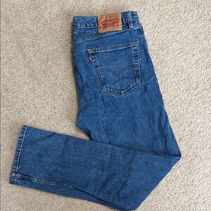 Levi's 505 Men's Blue Classic Straight Leg Jeans